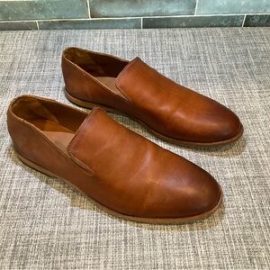 Frye Men's Venetian Slip-On Loafers In Tan Oiled Vintage Leather Men’s Size 13D